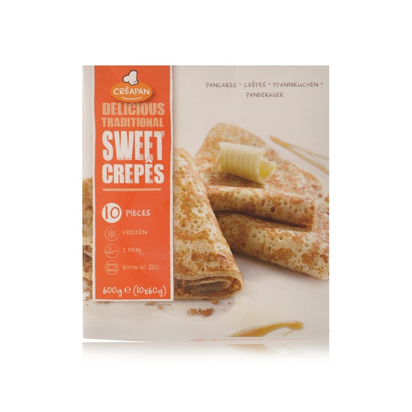 Creapan traditional sweet crepes x10 600g - Waitrose UAE & Partners - 5410792000747