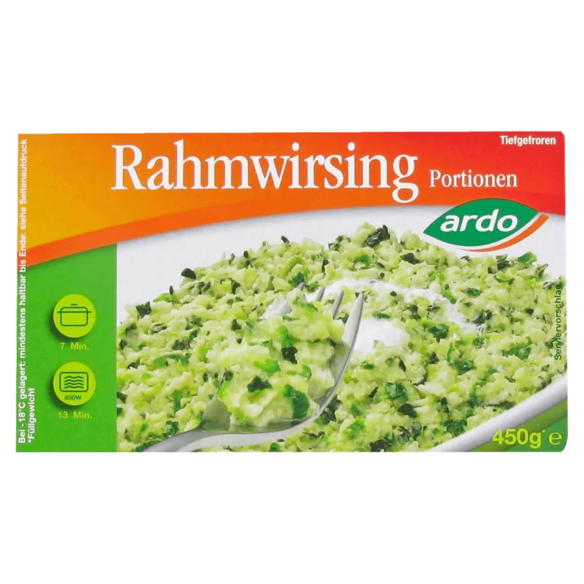 Ardo Rahmwirsing Portionen 450g - 5411361019252