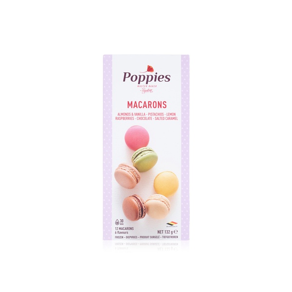 Poppies Macarons 12er, 132 g - 5411823865526