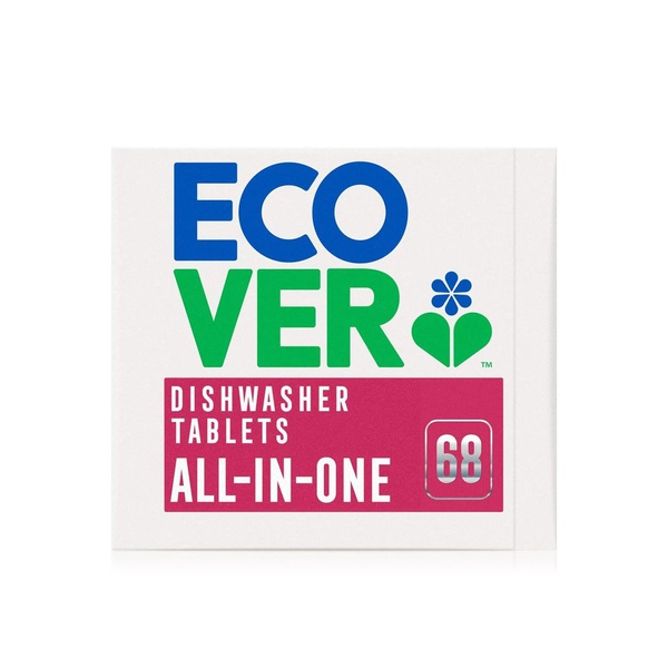 Ecover all in one 68 tabs 1.36kg - Waitrose UAE & Partners - 5412533416299