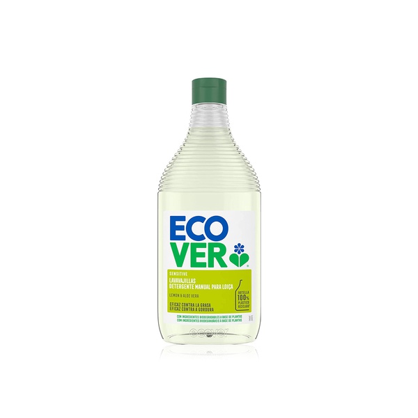 Ecover lemon and aloe vera washing up liquid 450ml - Waitrose UAE & Partners - 5412533416886