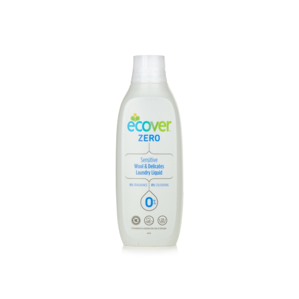 Ecover sensitive wool and delicate laundry liquid zero 1ltr - Waitrose UAE & Partners - 5412533418316