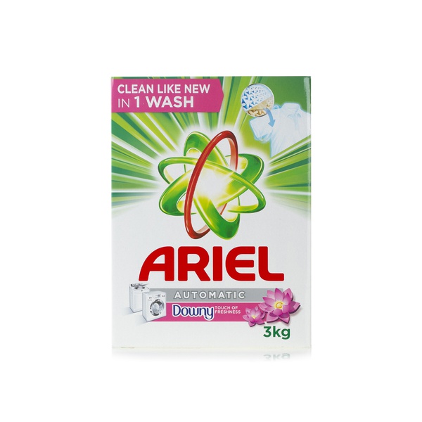 Ariel automatic laundry powder touch of freshness downy 3kg - Waitrose UAE & Partners - 5413149809871
