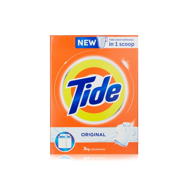 Tide laundry powder detergent original scent 3kg - Waitrose UAE & Partners - 5413149811300