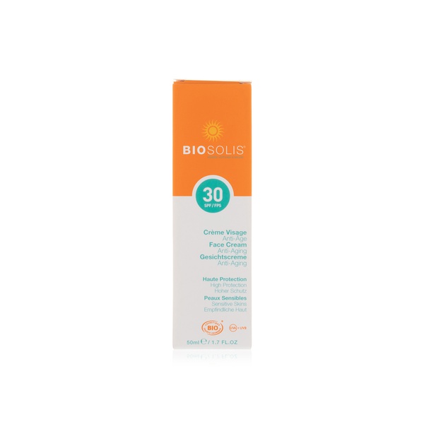 Biosolis face cream anti-aging SPF30 50ml - Waitrose UAE & Partners - 5425001843817
