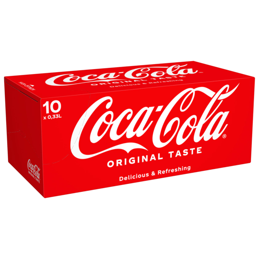Coca-Cola 10x0,33l REWE.de - 5449000015174