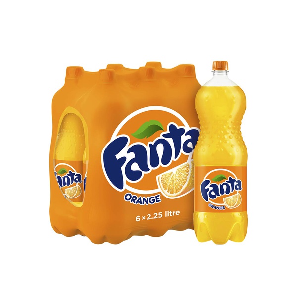 Fanta orange bottles 6 x 2.25ltr - Waitrose UAE & Partners - 5449000039903