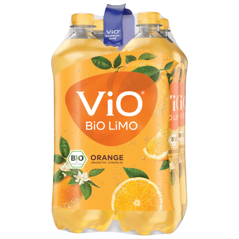 Vio Bio Limo Orange 4x1l - 5449000146526
