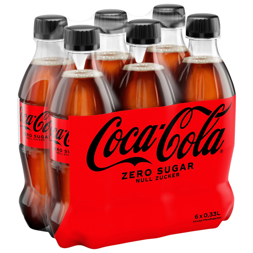 Coca-Cola Zero 6x0,33l - 5449000150783