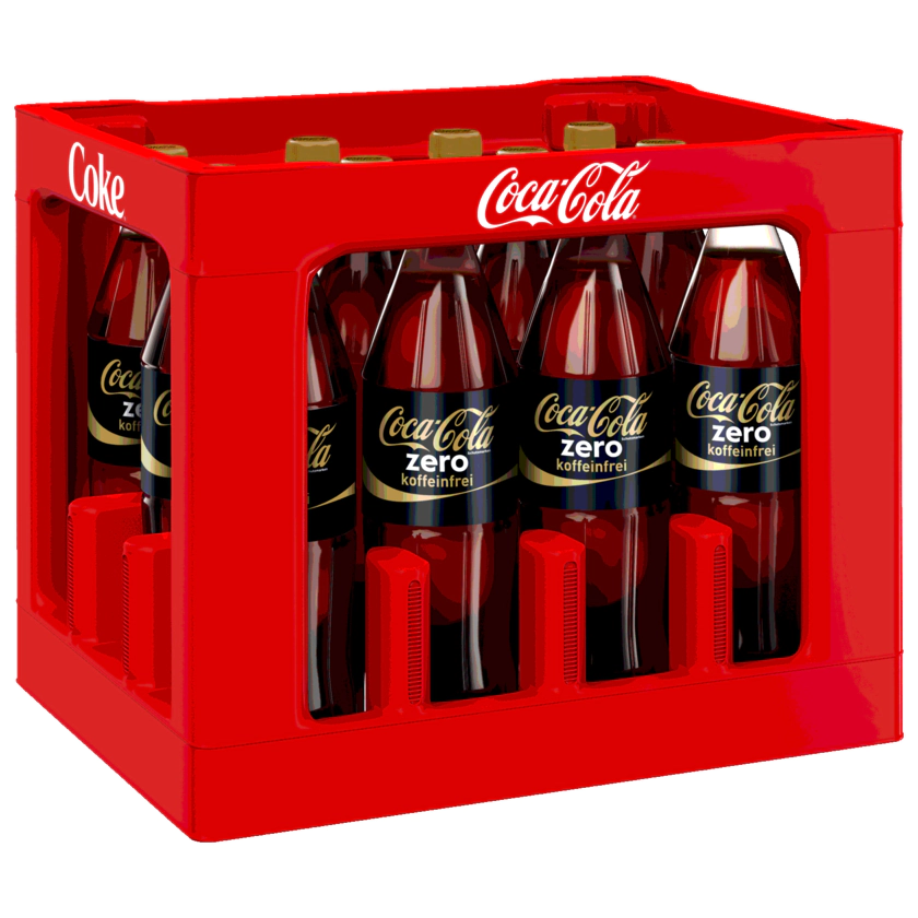 Coca-Cola Zero koffeinfrei 12x1l - 5449000187406