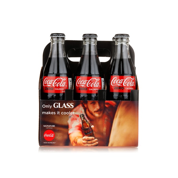 Coca Cola Zero 6 x 290ml - Waitrose UAE & Partners - 5449000230102