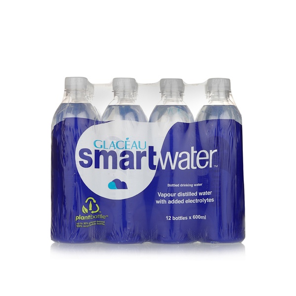 Glaceau smart water 600ml x12 - Waitrose UAE & Partners - 5449000238047