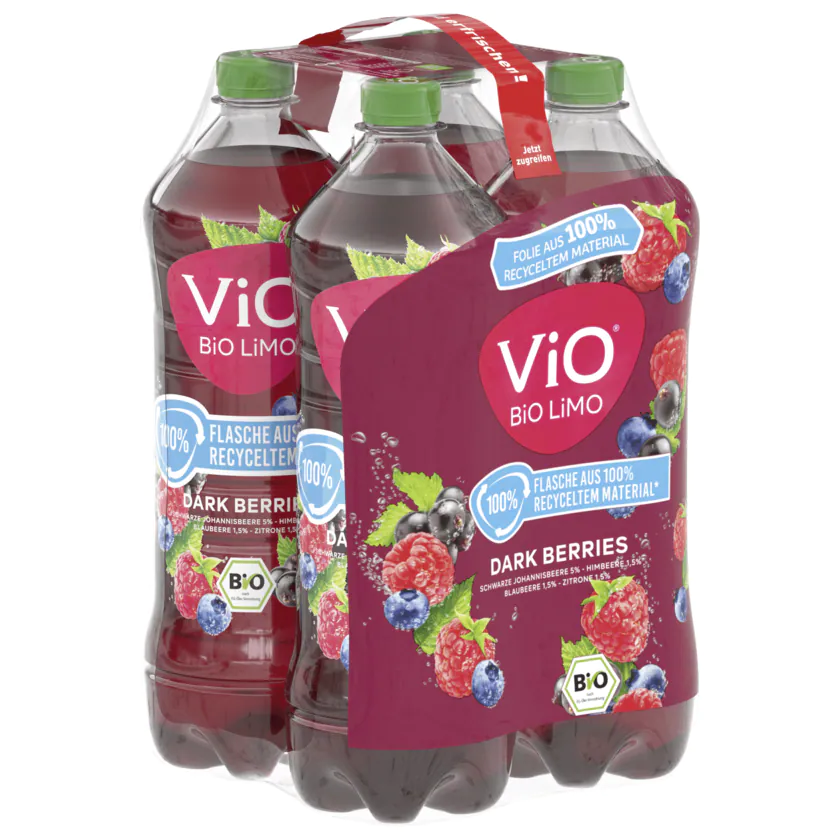 Vio Bio Limo Dark Berries 4x1l - 5449000295118