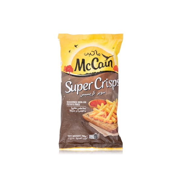 McCain seasoned super crisp fries 750g - Waitrose UAE & Partners - 55773080001