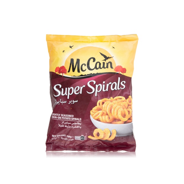 McCain seasoned super spirals 750g - Waitrose UAE & Partners - 55773080032