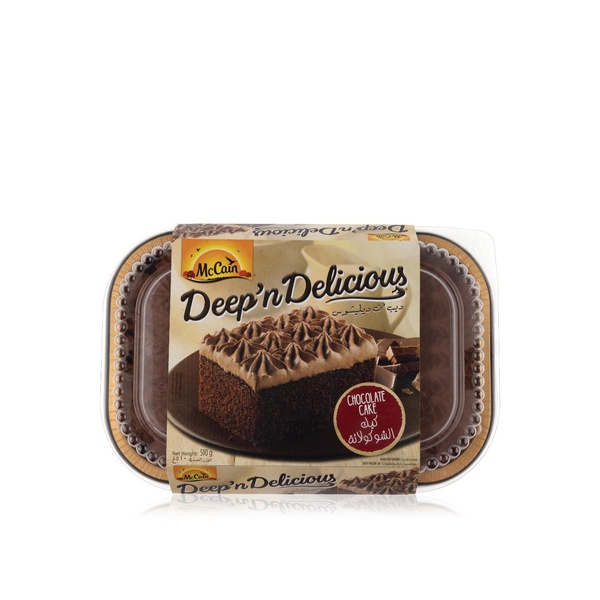McCain deep 'n delicious chocolate cake 510g - Waitrose UAE & Partners - 55773305609