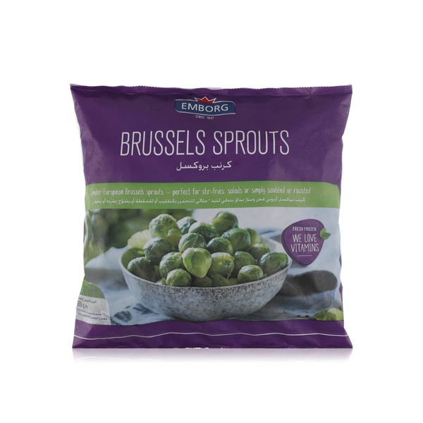 Emborg Frozen Vegetable Brussels Sprouts - 5701215058569