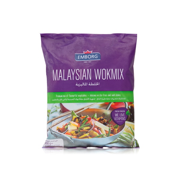 Emborg Malaysian wok mix 450g - Waitrose UAE & Partners - 5701215059474