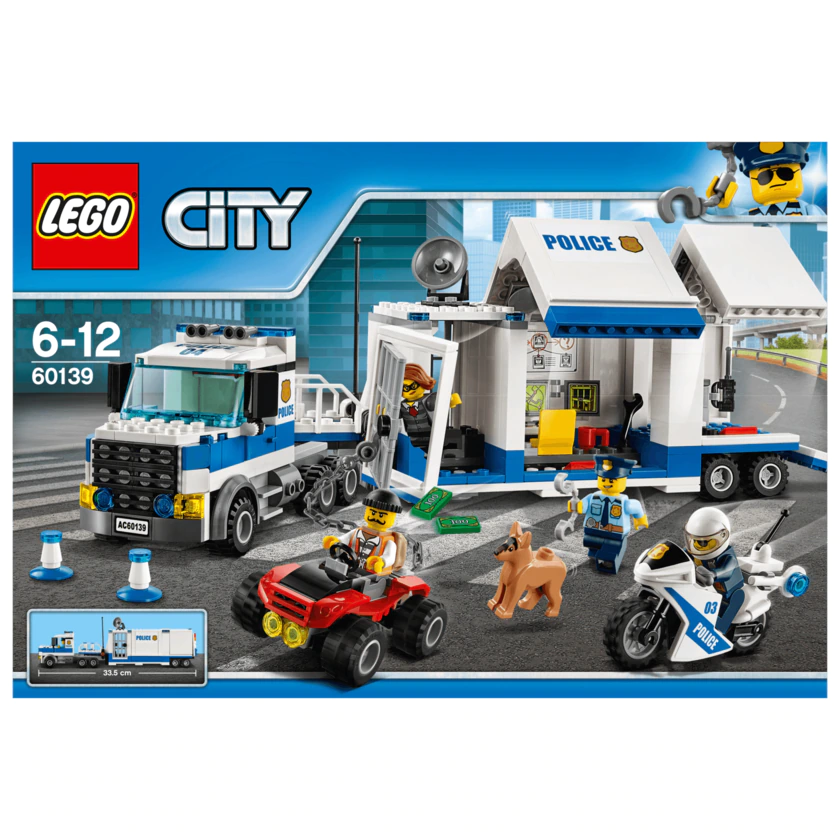 Lego City Le Poste De Commandement Mobile - 5702015865265