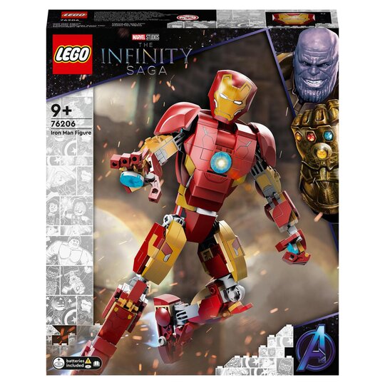Lego Super Heroes Iron Man Figure 76206 - 5702017154213