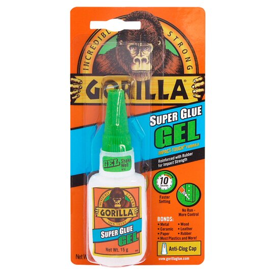Gorilla Superglue Gel 15G - 5704947001636