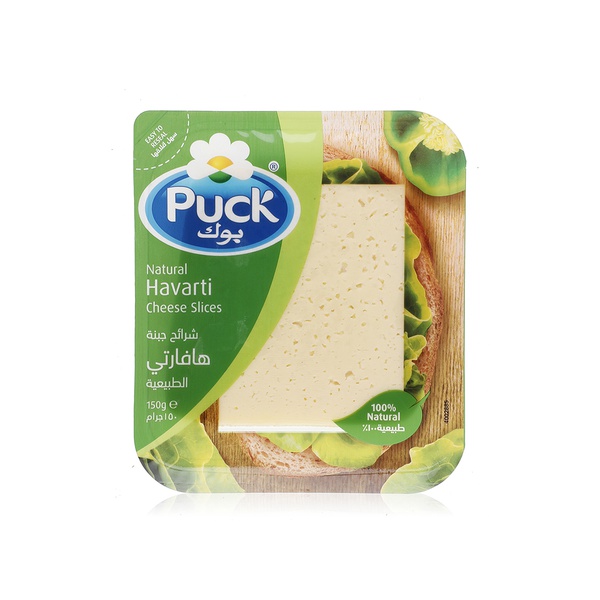 Puck Natural Havarti Cheese Slice - 5711953023064