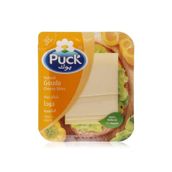 Puck Natural Gouda Cheese Slice - 5711953023095