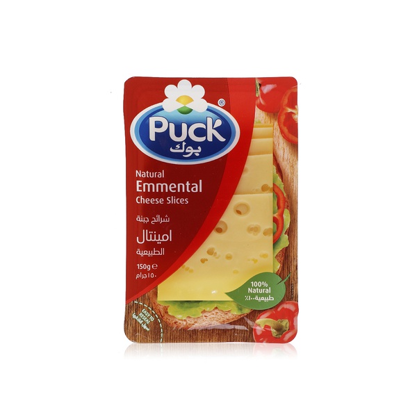 Puck Natural Emmental Cheese Slice - 5711953023118