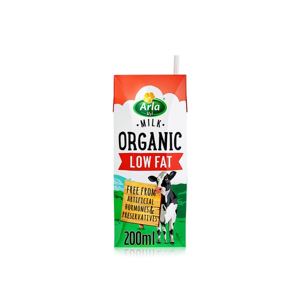 Arla organic low fat milk 200ml - Waitrose UAE & Partners - 5711953072338