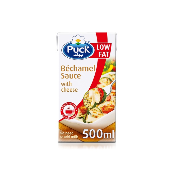 Puck low fat bechamel sauce with cheese 500ml - Waitrose UAE & Partners - 5711953078460