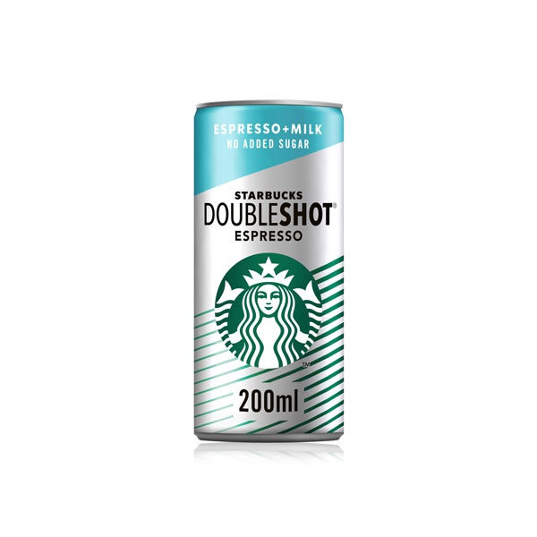 Starbucks double shot espresso no added sugar 200ml - Waitrose UAE & Partners - 5711953079580