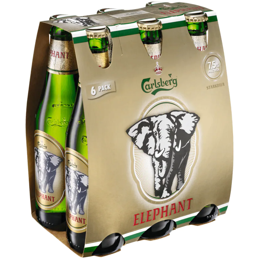 Carlsberg Elephant Beer 6x0,33l - 5740600514037