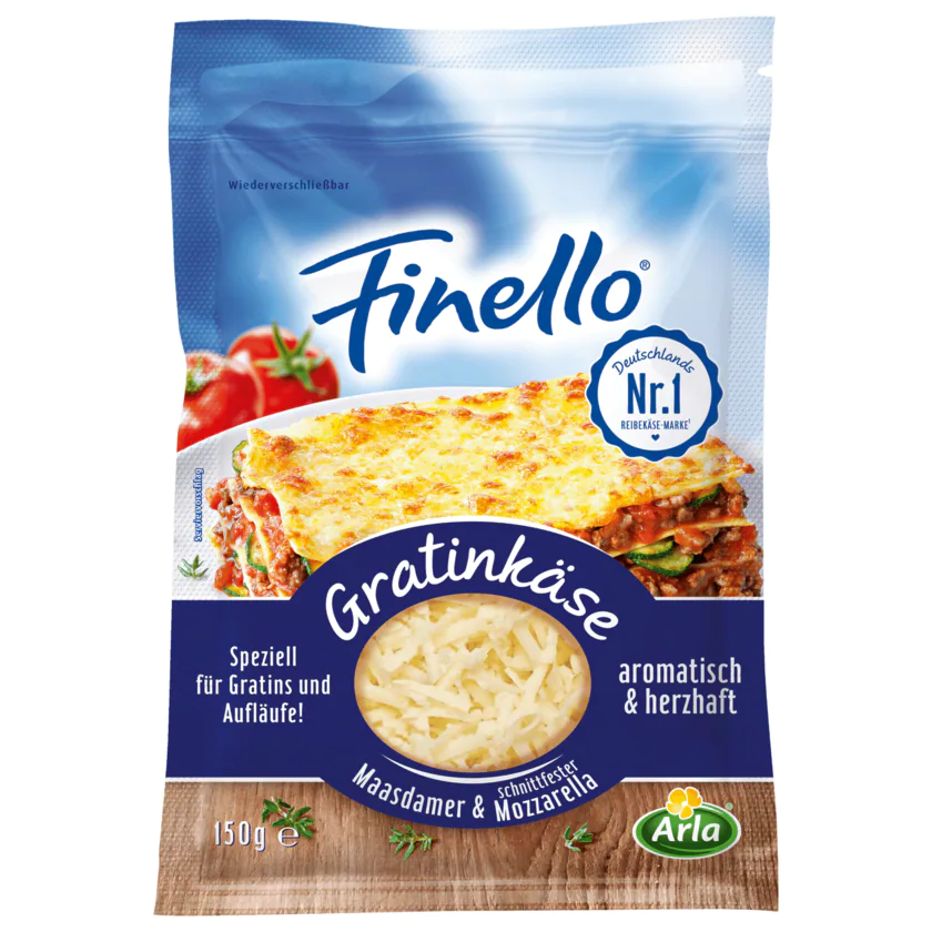 Finello Gratinkäse - Arla - 150 G - 5760466896467