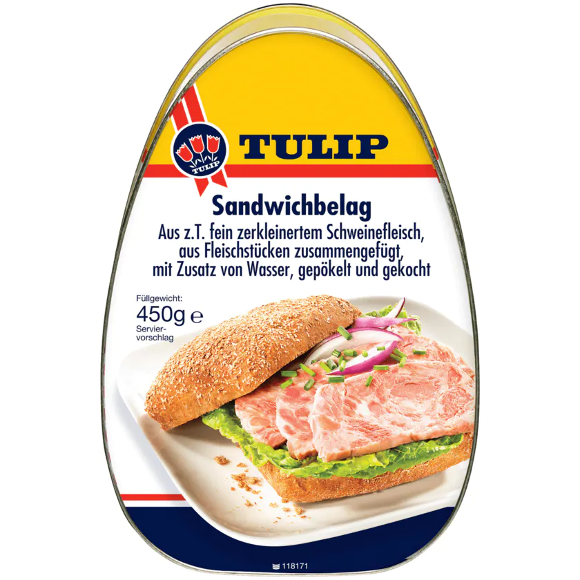 Tulip Sandwichbelag 450g - 5762385050005