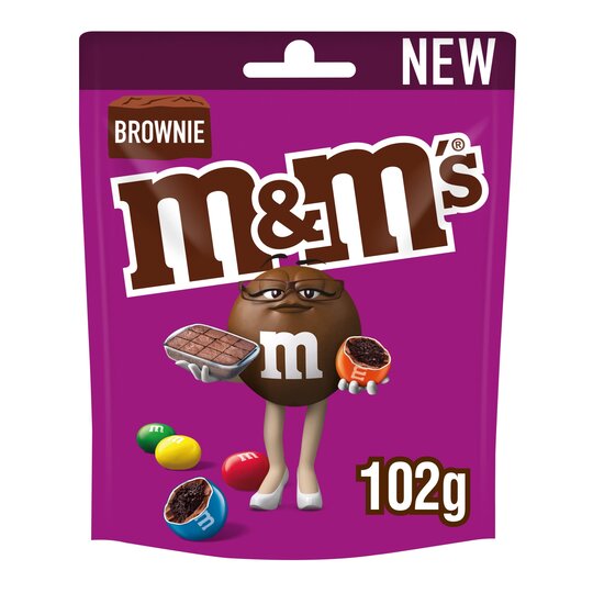 M&M's Brownie Chocolate Bag 102G - 5900951293634