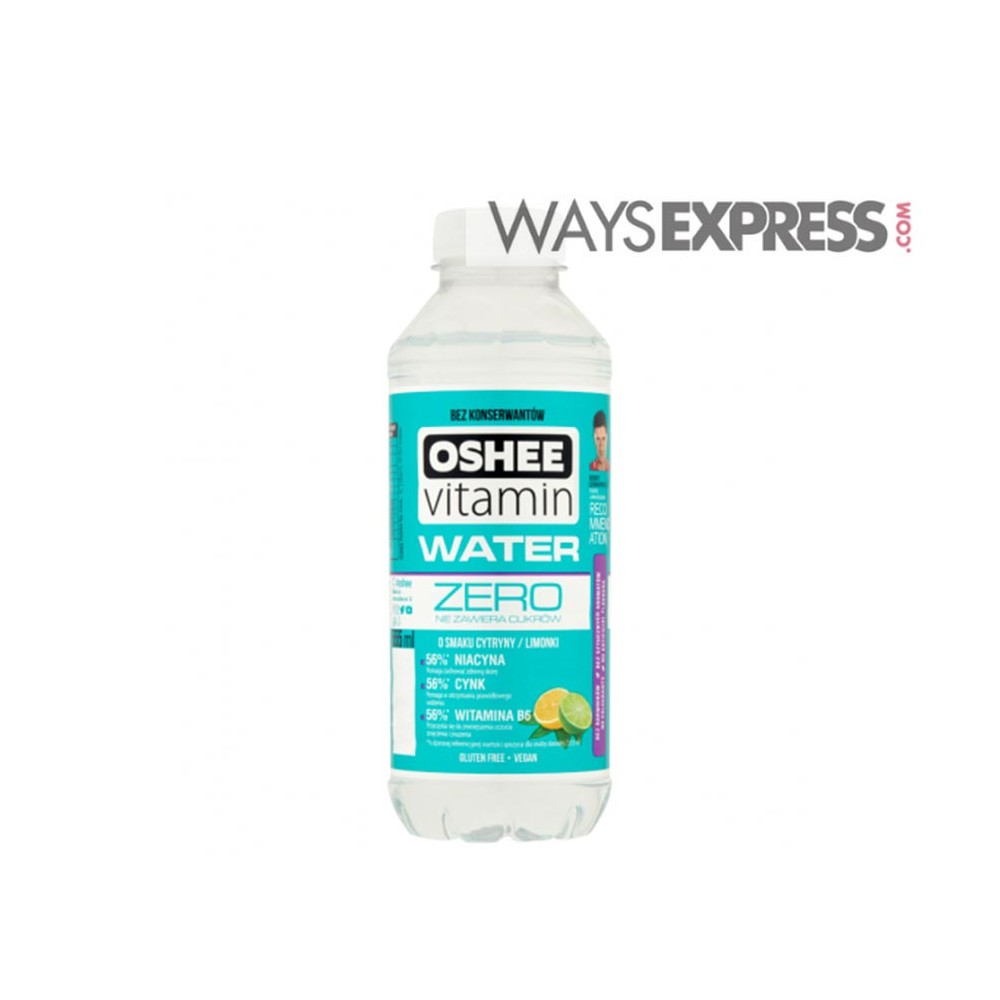 Oshee Vitamin Water Zero Lemon and Lime Flavoured Drink 555 ML - 5908260253776