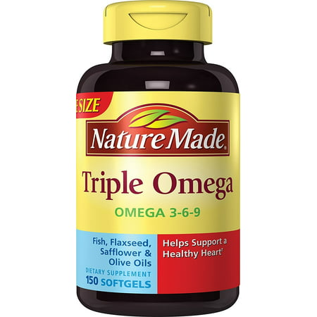 Nature Made Triple Omega 3-6-9, 150 Softgels - 593159154521