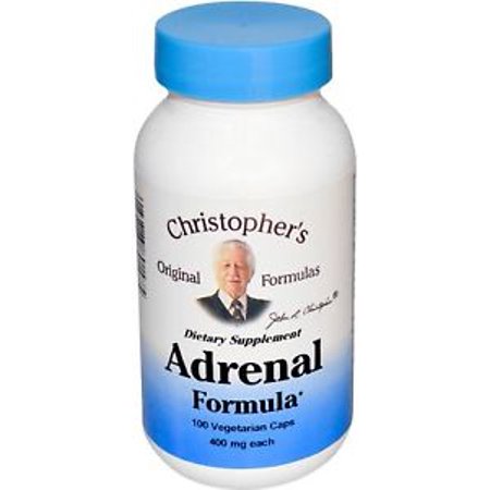CHRISTOPHER S ORIGINAL FORMULAS Adrenal Formula (Adrenetone) 100 CAP - 593911950859
