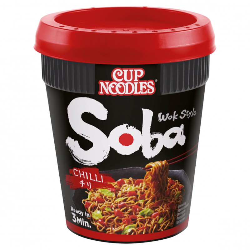 Nissin Soba Chili Noodles With Yakisoba Sauce - 5997523315535