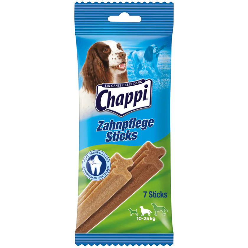 Chappi Zahnpflege-Sticks Mittlere Hunde 7 Stück - 5998749119174