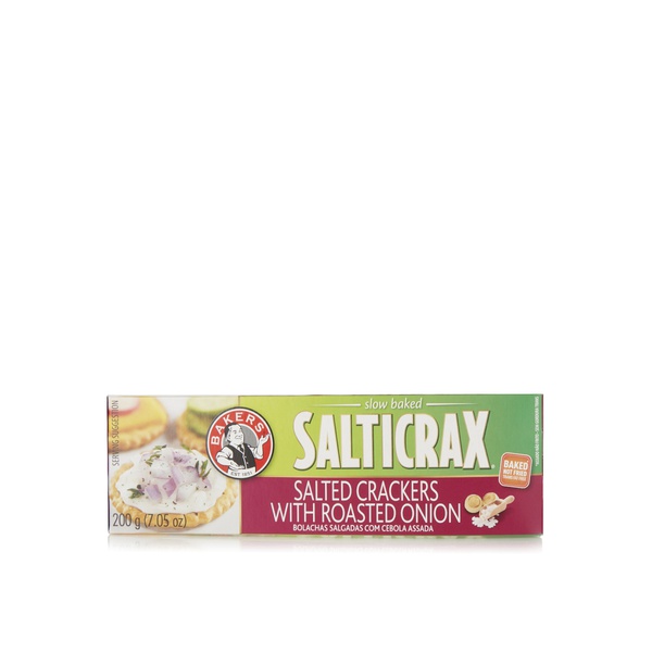 Bakers salticrax with roasted red onion 200g - Waitrose UAE & Partners - 6001056414883