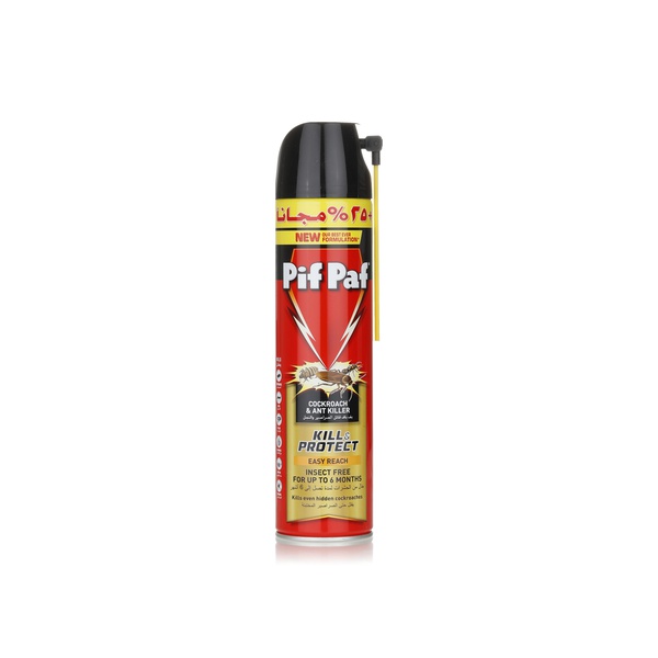 Pifpaf cockroach killer easy 400ml + 100ml free - Waitrose UAE & Partners - 6001106113926