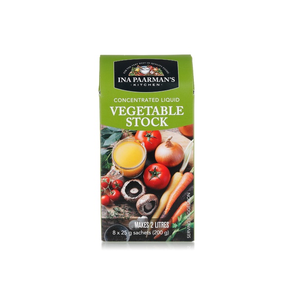 Ina Paarman's vegetable stock 8 x 25g - Waitrose UAE & Partners - 6003105003260