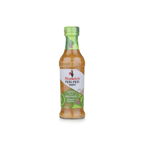 Nando's peri peri sauce with wild herbs 250ml - Waitrose UAE & Partners - 6003770000632