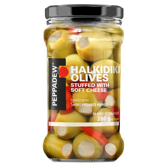 Peppadew Halkidiki Olives Stuffed With Soft Cheese 260G - 6007788005511
