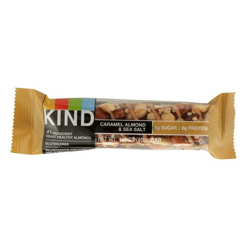  Kind Caramel Almond and Sea Salt Bar, 1.4 Ounce - 12 per case.  - 602652170300