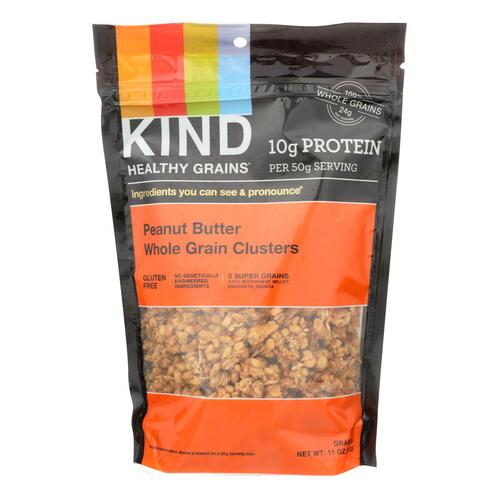 Kind Healthy Grains Peanut Butter Whole Grain Clusters - 11 Oz - Case Of 6 - 602652171826