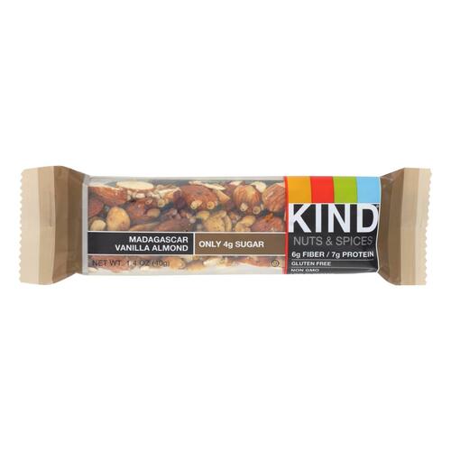 Kind Bar - Madagascar Vanilla Almond - 1.4 Oz Bars - Case Of 12 - 602652176500
