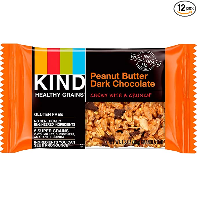KIND Peanut Butter/Dark Chocolate Grains Bar - 602652184086