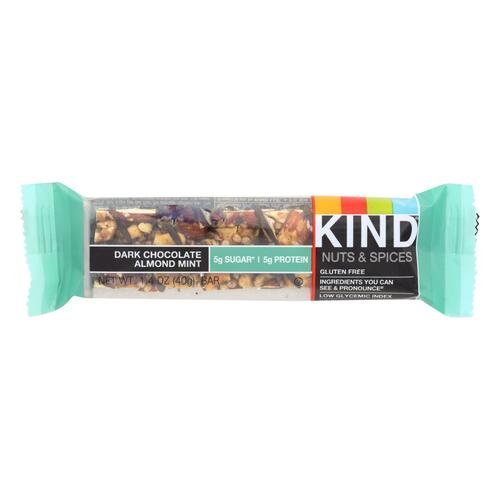 Dark chocolate almond mint bar, nuts & spices - 0602652199783